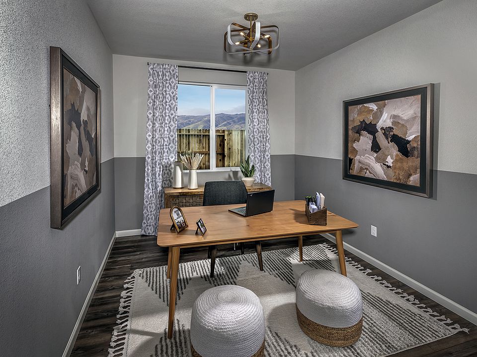 Residence 4 office modeled at a nearby Meritage community.