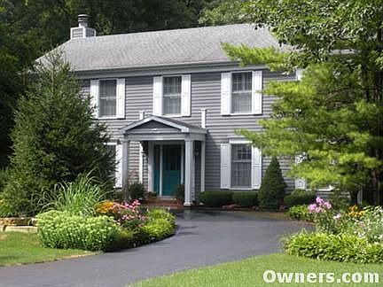View of the front of the house