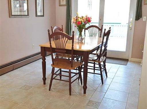Custom tiled floor