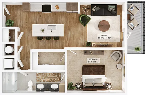 Floor plan A12