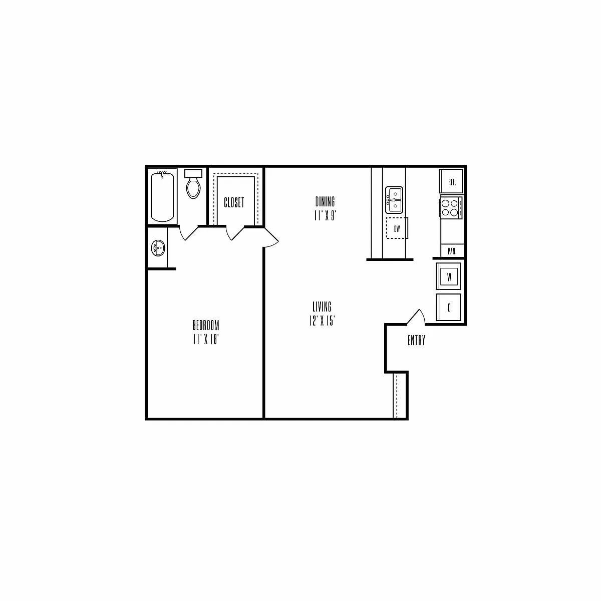 Floor plan A1 Classic