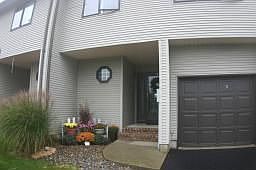 Front View - New walk and driveway 