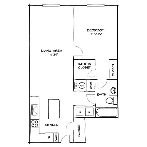 Floor plan Cain Premier II