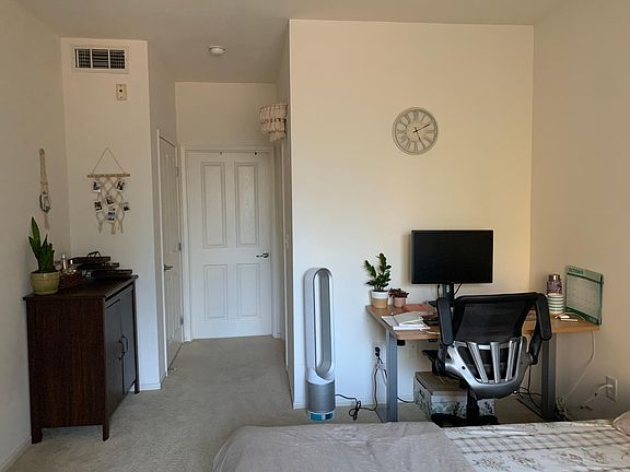 Master bedroom - office setup