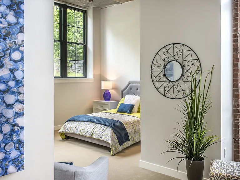 Carpeted Bedroom