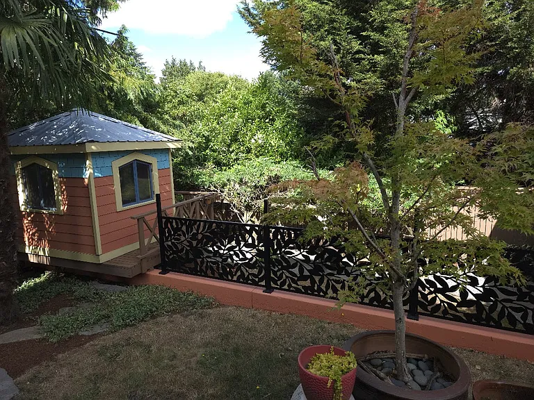 Another view from the private deck