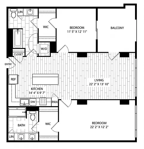 Floor plan Sugar Pine