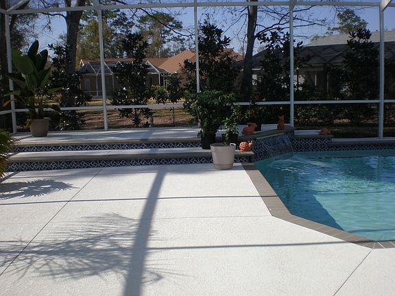 Pool deck