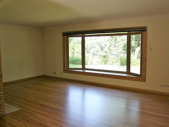 Livingroom looking out at the river