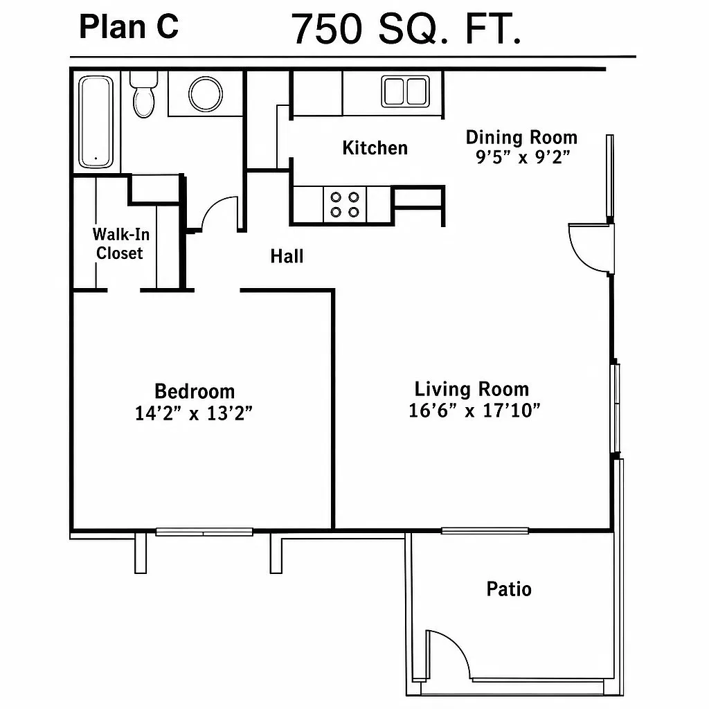 Floor plan Floor Plan C