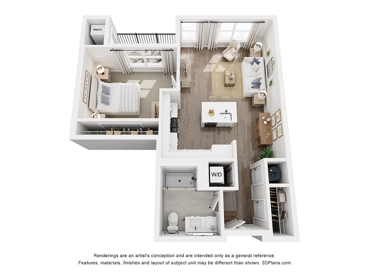 Floor plan Hood