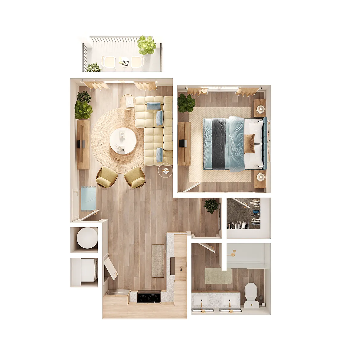Floor plan A1