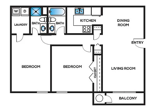 Floor plan B2