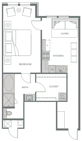 Floor plan A52