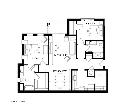 Floor plan Alpine