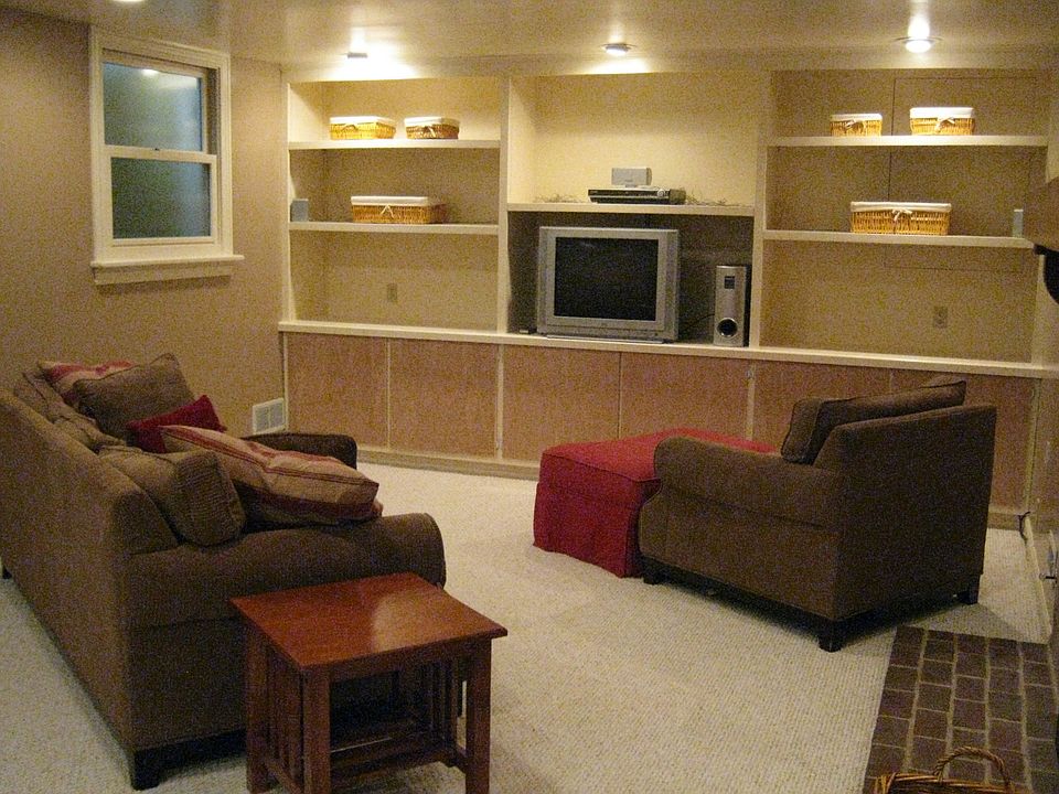Finished basement 