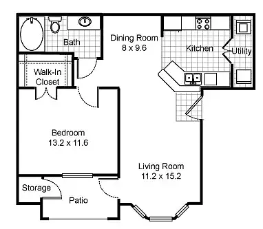 Floor plan A2-R