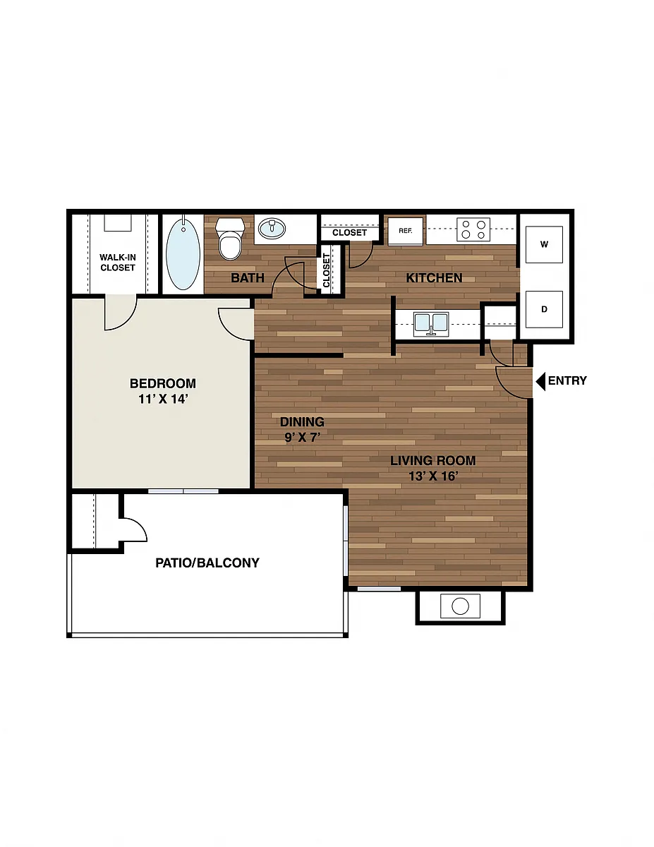 Floor plan A1