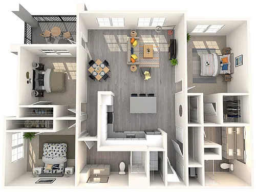 Floor plan C1