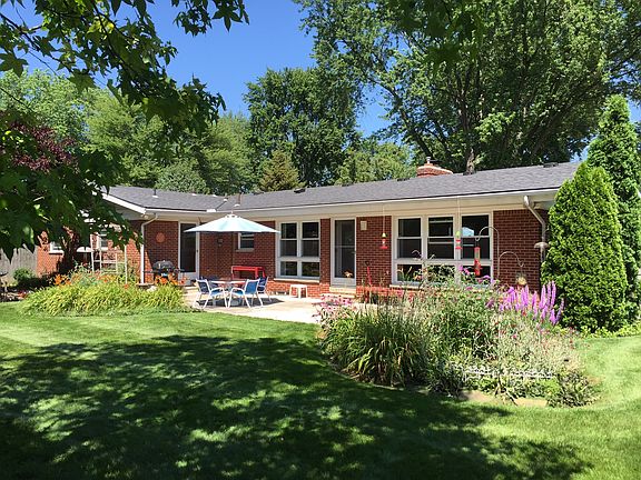 Patio and Large Windows