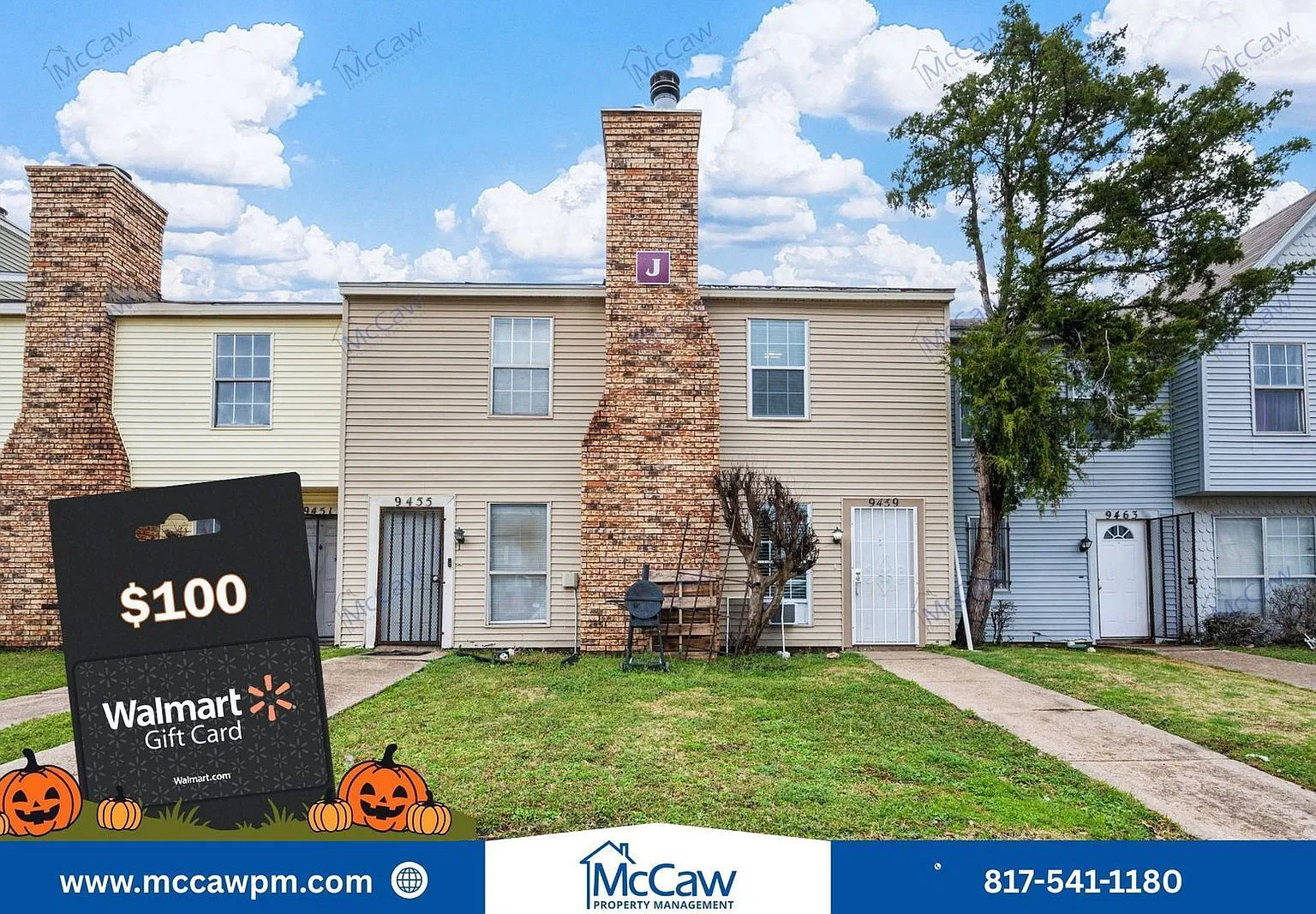 1 bed, 1.5 bath, 870 sqft, $1,100 — Photo 1