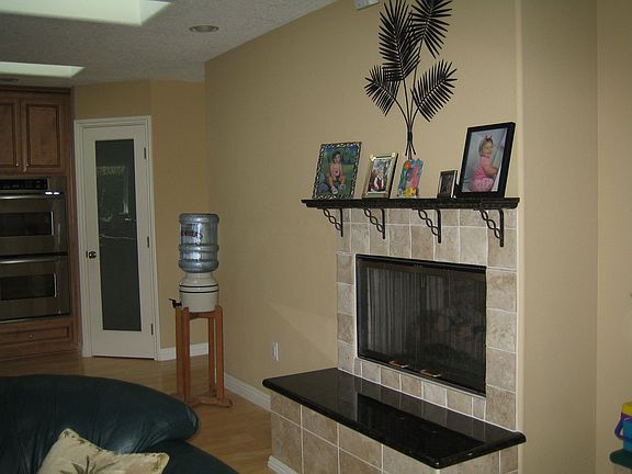See Through Fireplace