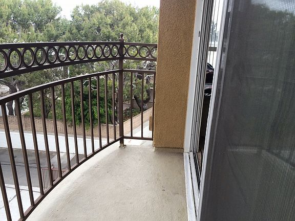 Balcony off apartment