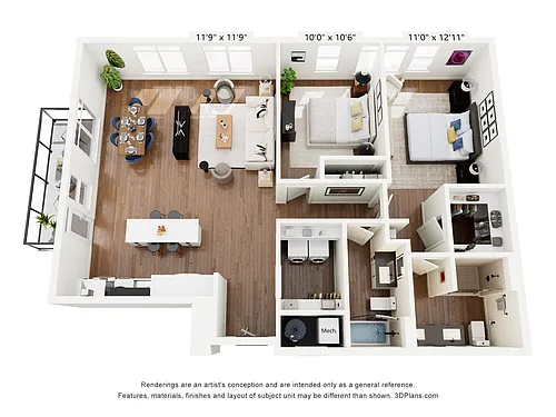 Floor plan B4