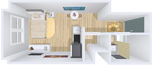 Floor plan studio 17