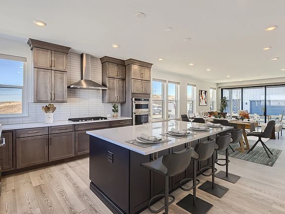 Baxter Plan Kitchen, Dining Great Room - Virtual