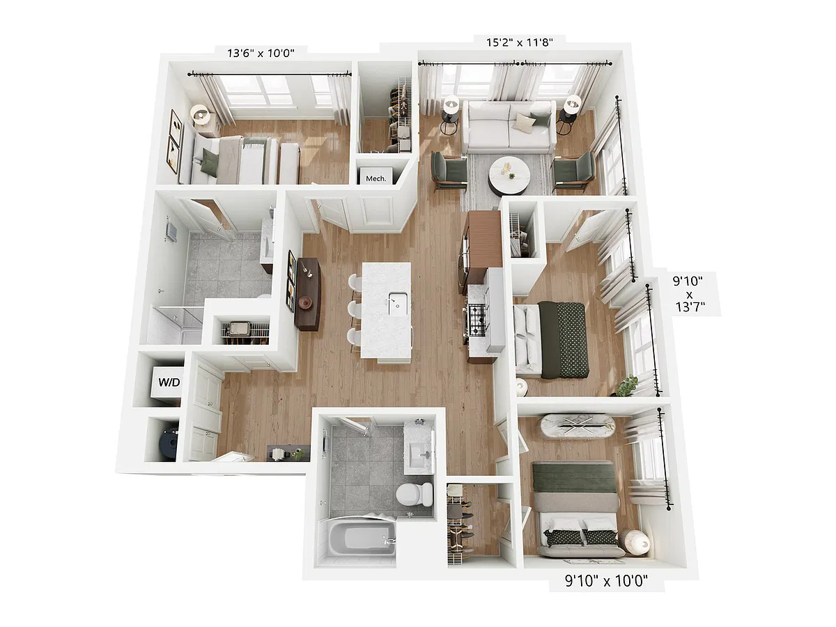 Floor plan C2