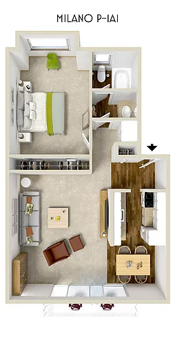 Floor plan Milano