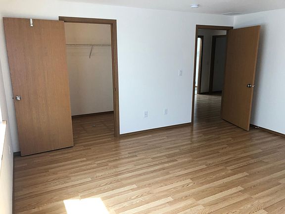 Master bedroom with walk-in closet