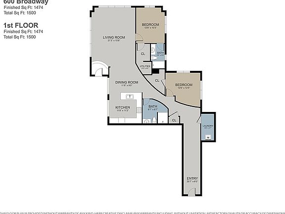 SINGLE LEVEL FLOOR PLAN