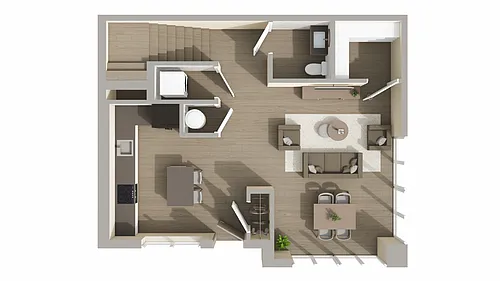 Floor plan B1 Loft