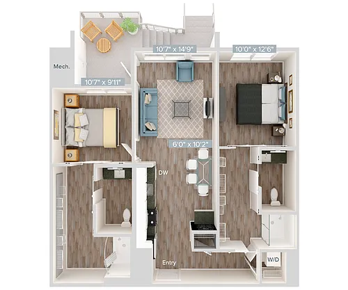 Floor plan BM05_1000