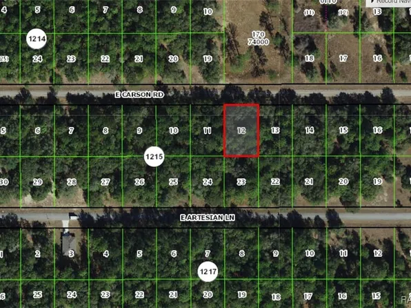 1746 E Carson Rd, Citrus Springs, FL 34434