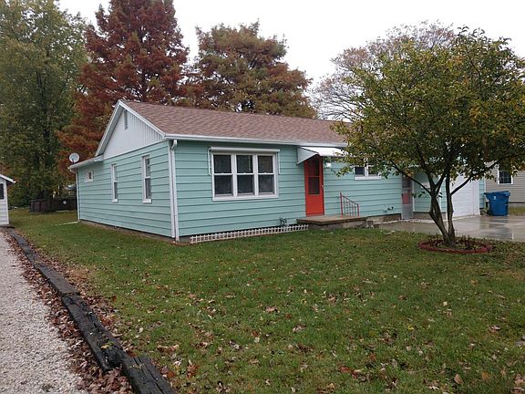 Front and side view of home