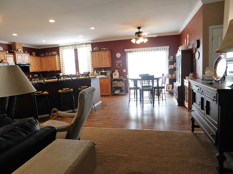 From the front entry