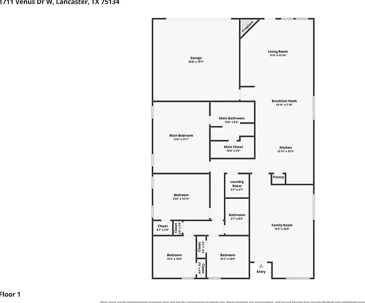 4 bed, 2.0 bath, 2160 sqft, $2,465 — Photo 2