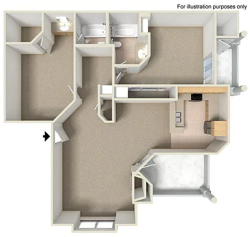 Floor plan Inglewood-P