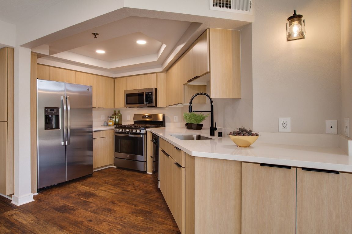 Premier kitchens with premium finishes are available.