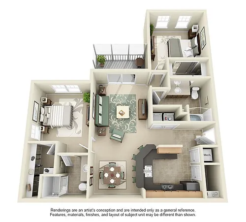 Floor plan Sonoma