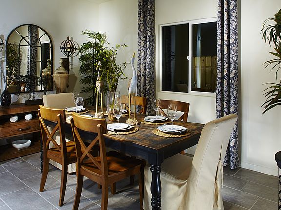 Cozy dining area