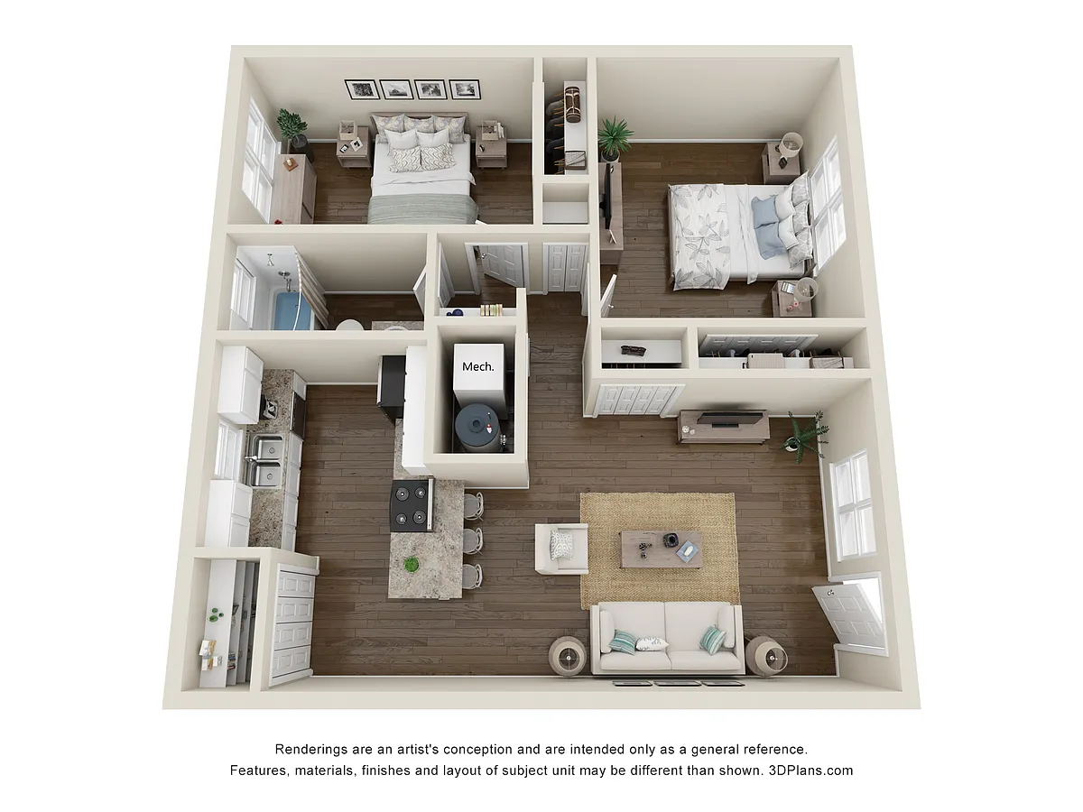 Floor plan Beachcomber