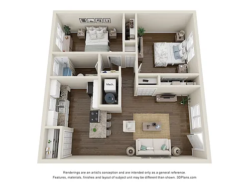 Floor plan Beachcomber