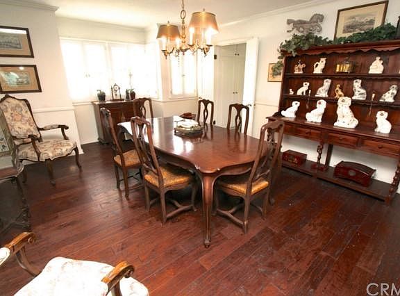 Formal Dining Room with hardwood floors