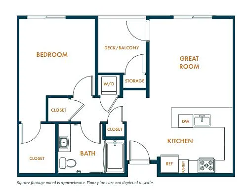 Floor plan A1B