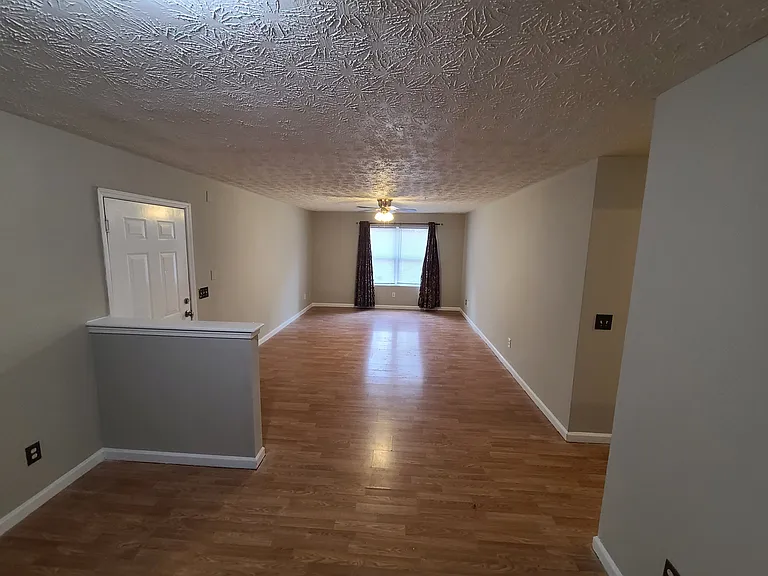 Dining room with very large living room