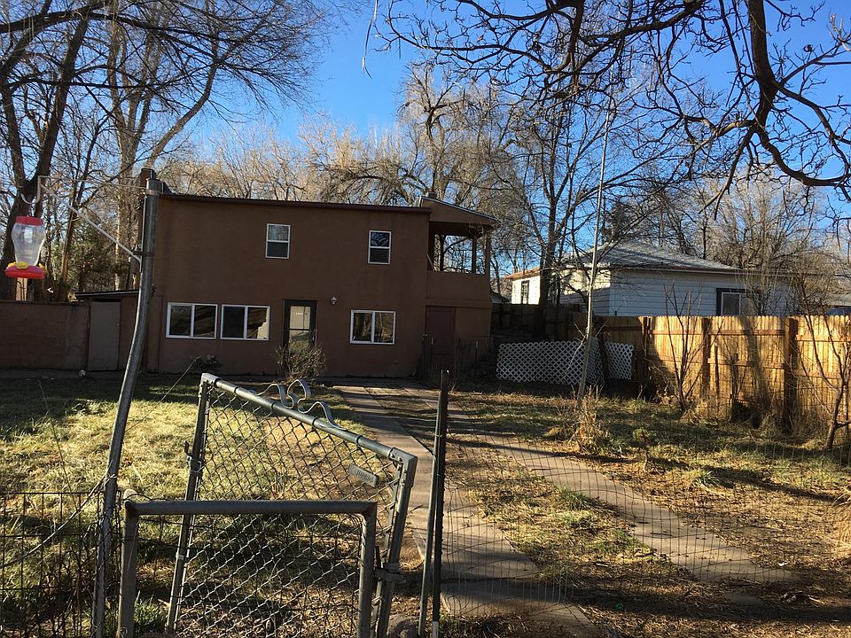 Outside entrance and yard